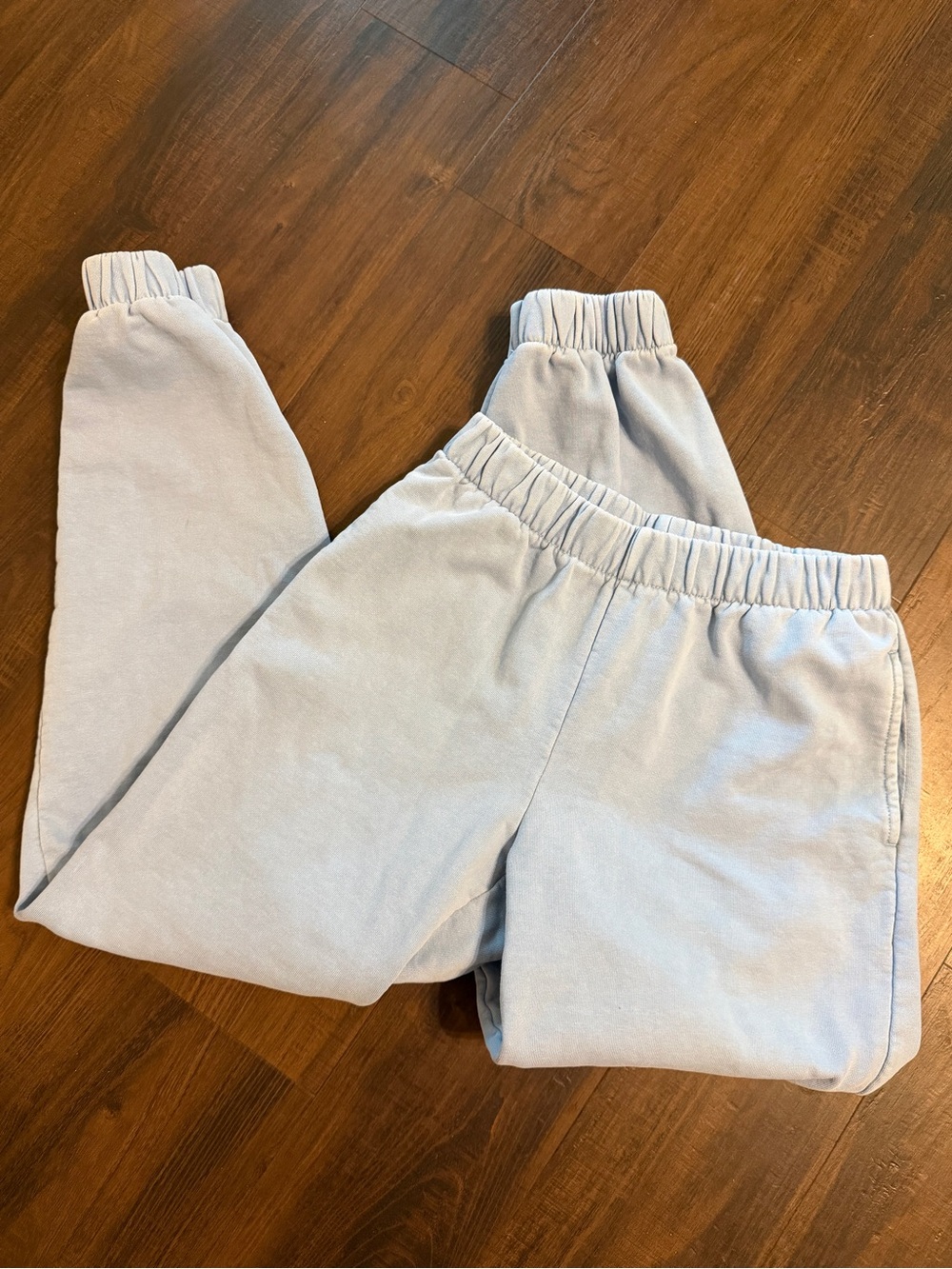 Brandy Melville Light Blue Cozy Elastic Waist Joggers Women’s One Size